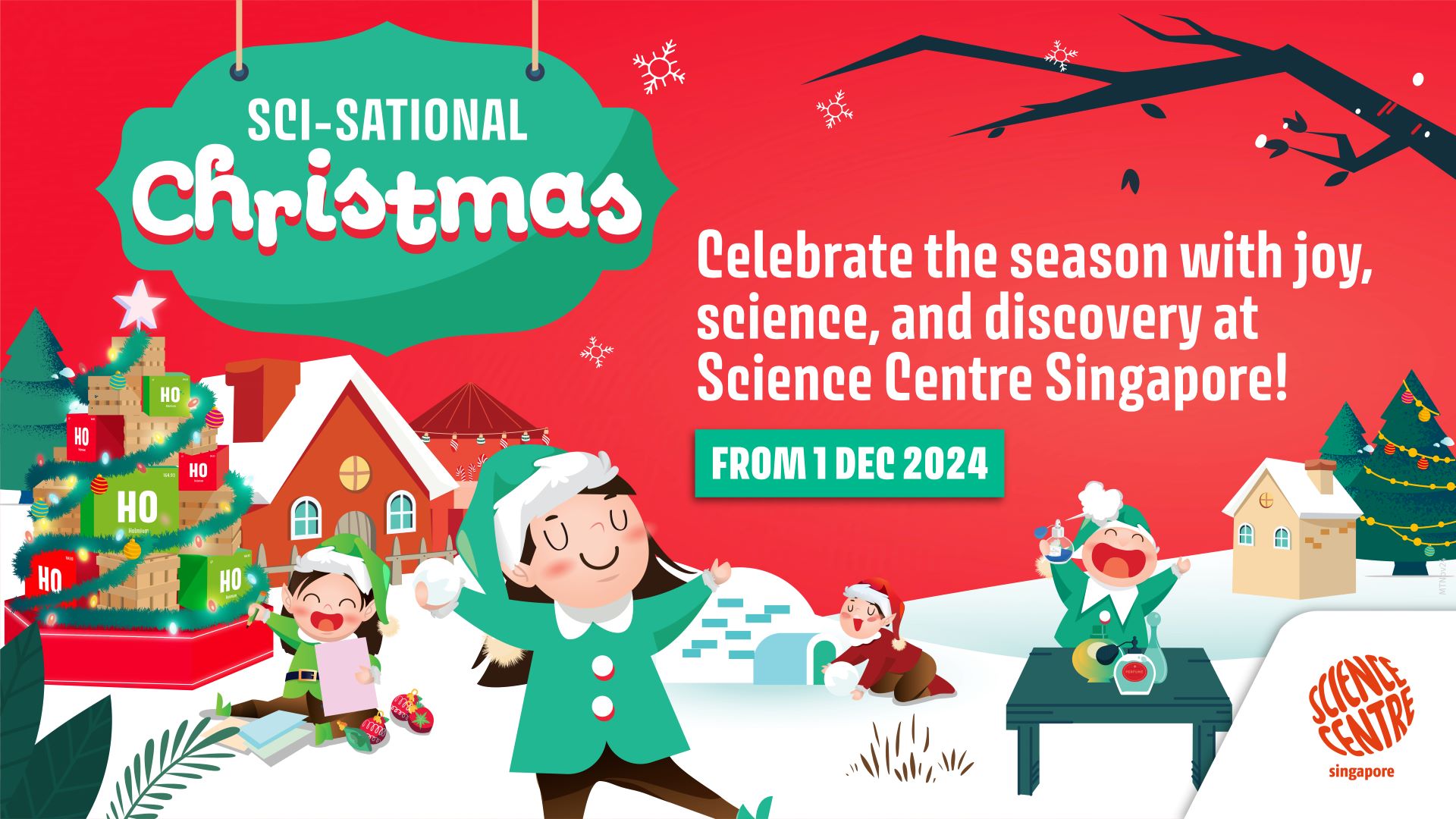 Sci-Sational Christmas Wonderland homepage banner_desktop